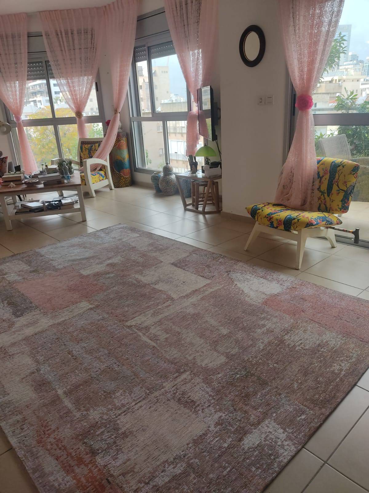 שטיח סוצ'י TRAC ורוד