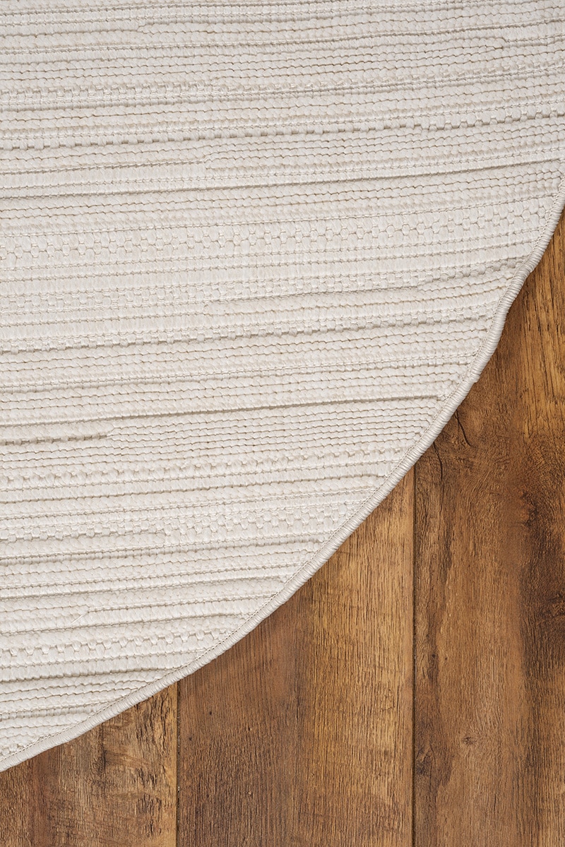 שטיח מילאנו ML02 שמנת עגול