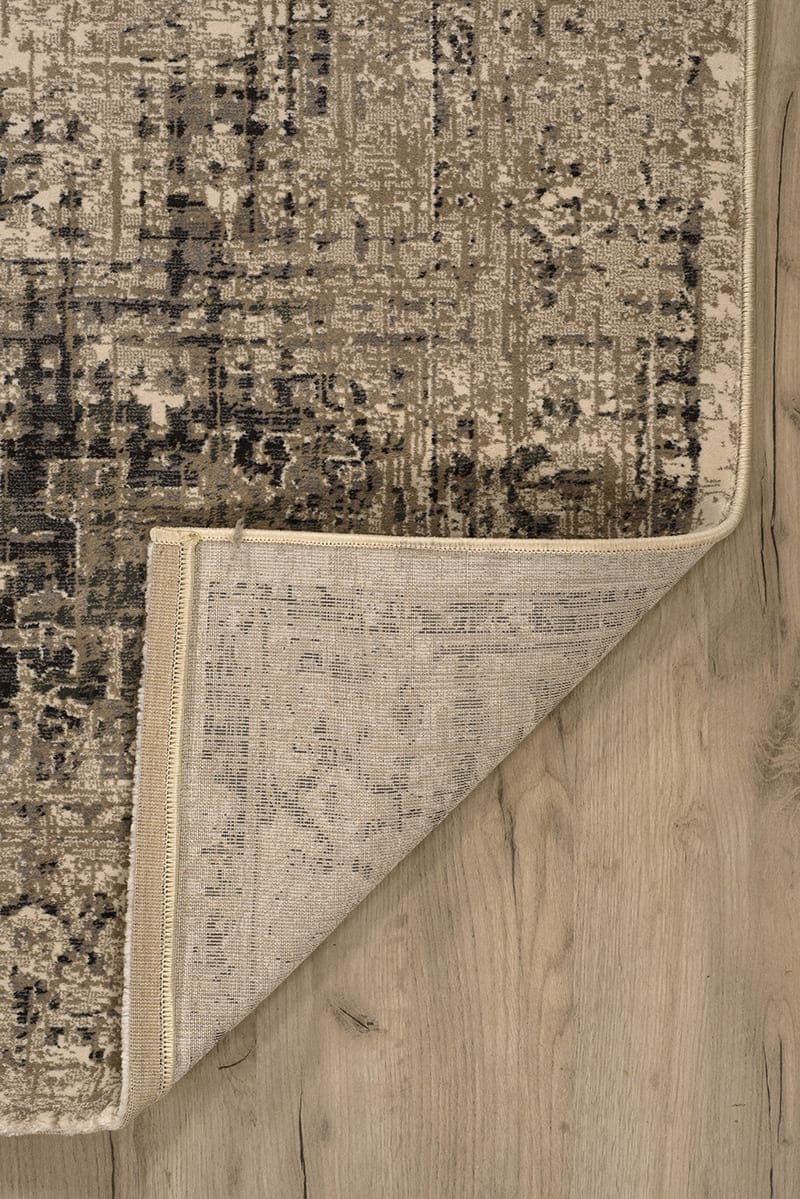 שטיח ריבר D521B שמנת אפור