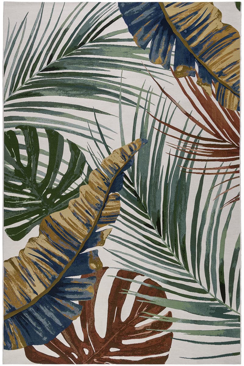 שטיח דומאני אאוטדור EQUATO לבן צבעוני