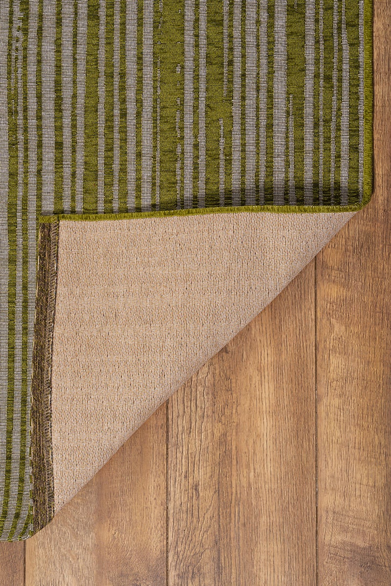 שטיח קריסטל אאוטדור LINA ירוק בז'