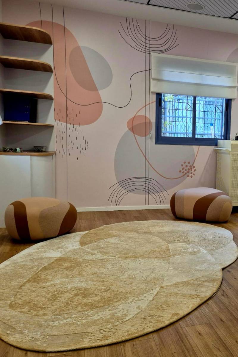 שטיח מנילה PANORA שמנת