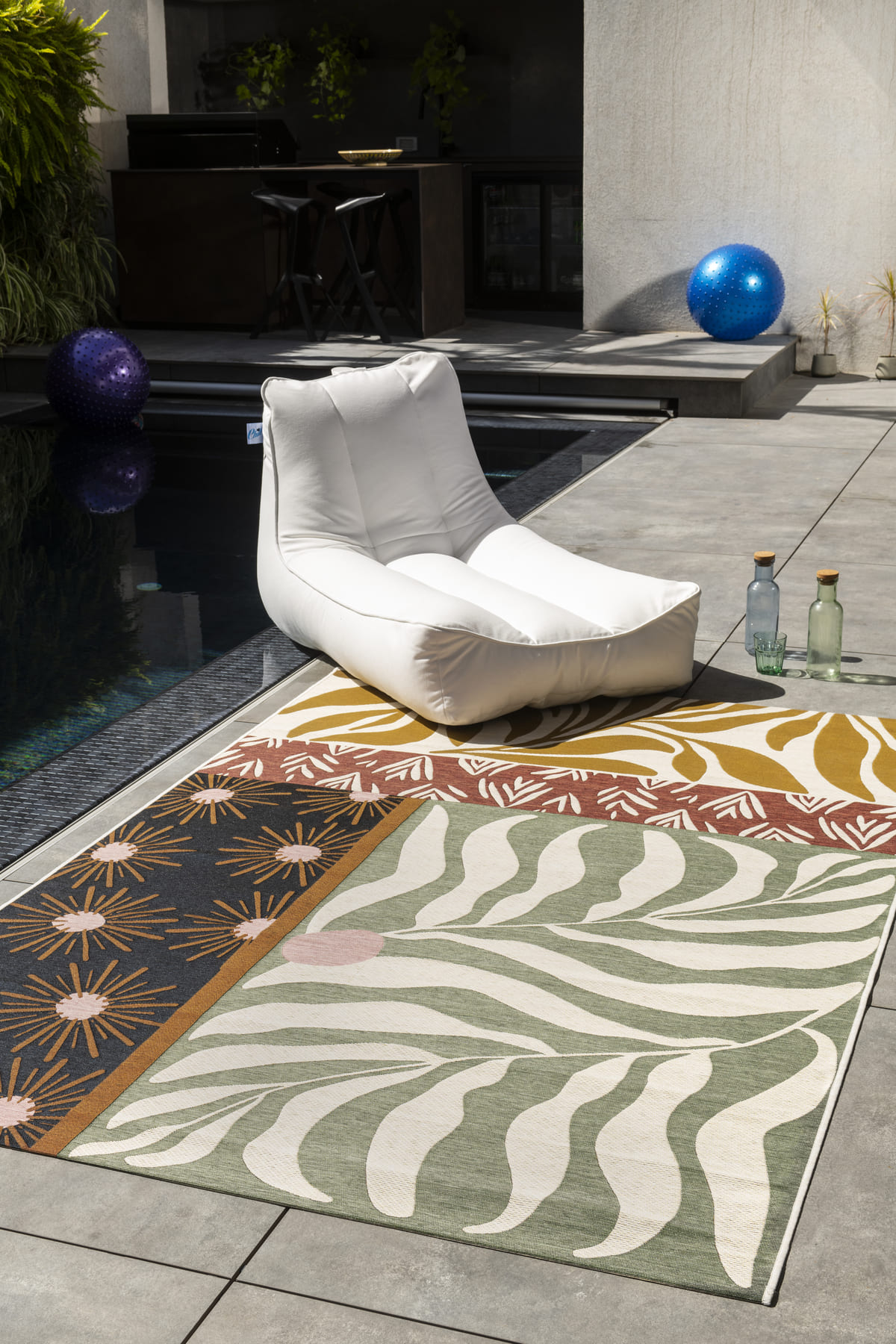 שטיח דומאני אאוטדור DES4 צבעוני