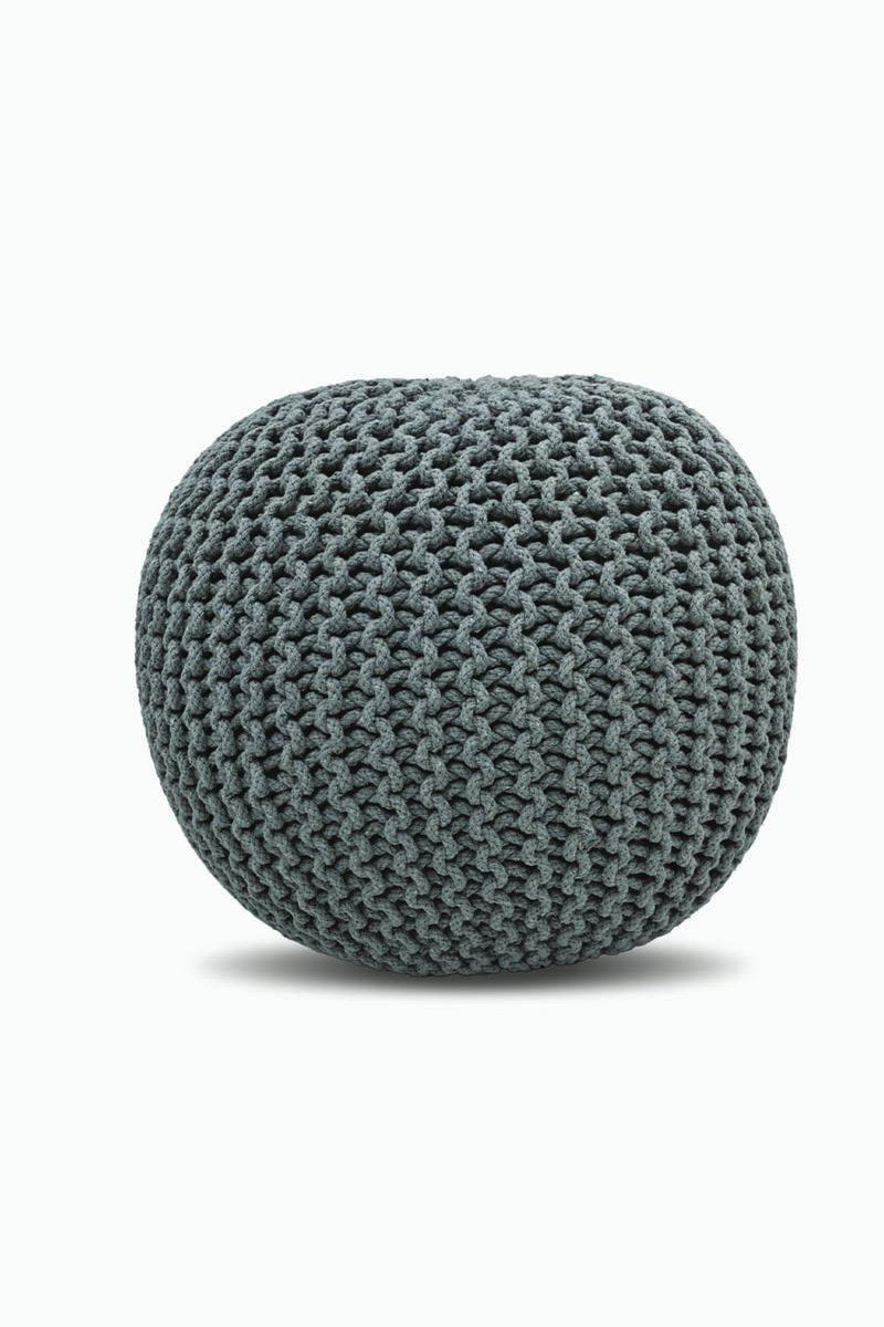 פוף BELLO אפור כהה